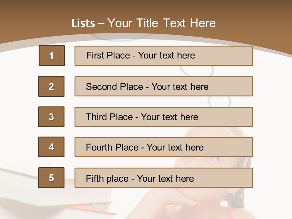 Cute Literature Dreaming PowerPoint Template