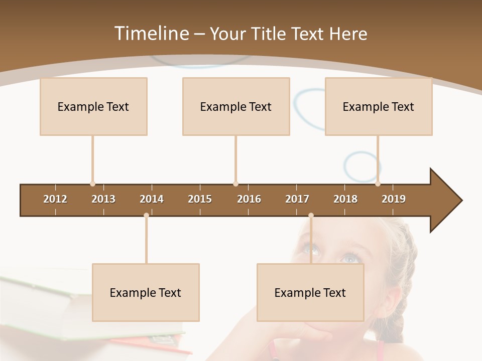 Cute Literature Dreaming PowerPoint Template