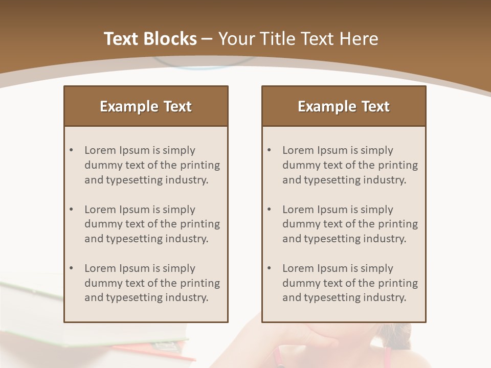 Cute Literature Dreaming PowerPoint Template