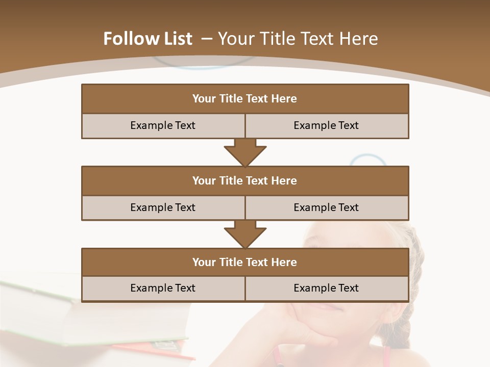 Cute Literature Dreaming PowerPoint Template