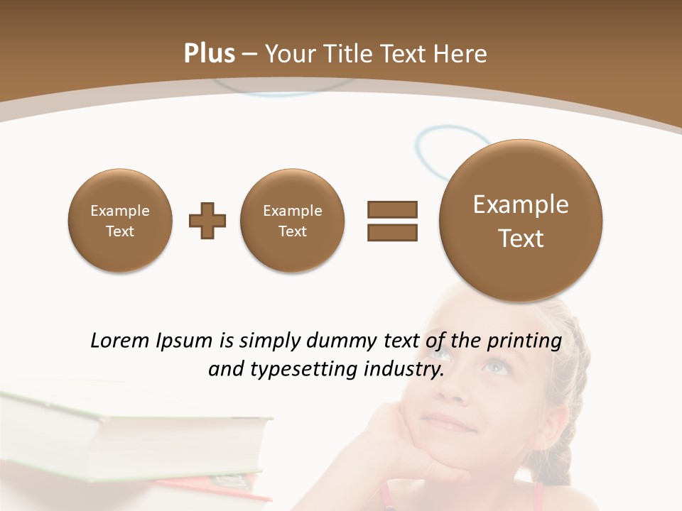 Cute Literature Dreaming PowerPoint Template