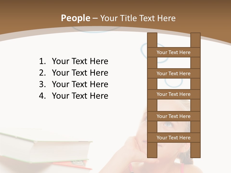 Cute Literature Dreaming PowerPoint Template