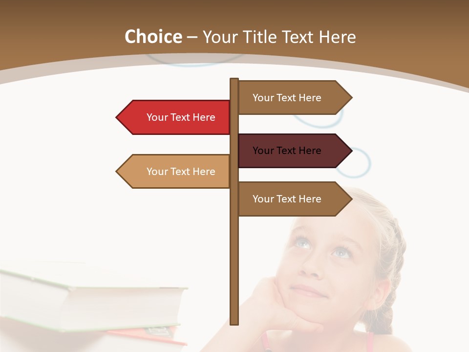 Cute Literature Dreaming PowerPoint Template