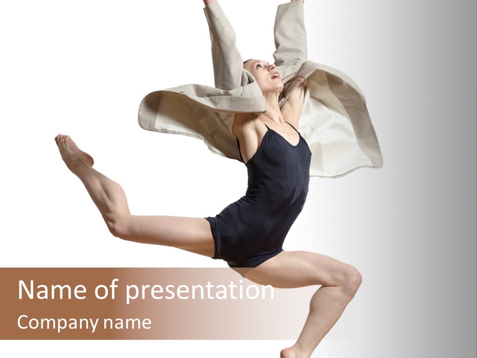 Healthy Natural Feminine PowerPoint Template