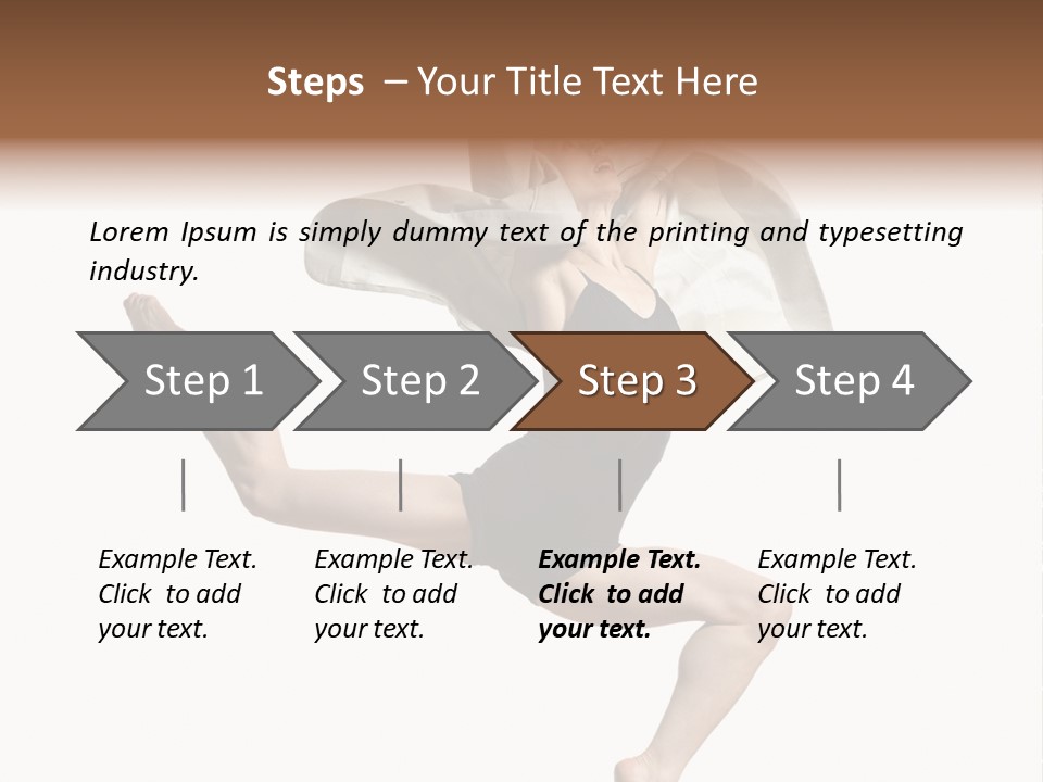 Healthy Natural Feminine PowerPoint Template