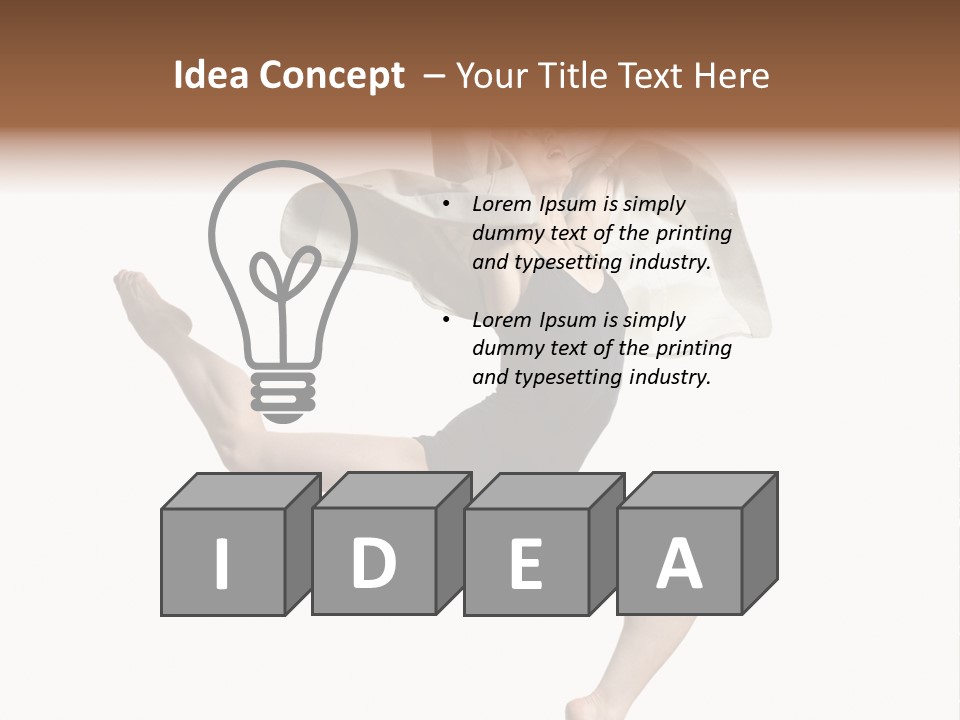 Healthy Natural Feminine PowerPoint Template