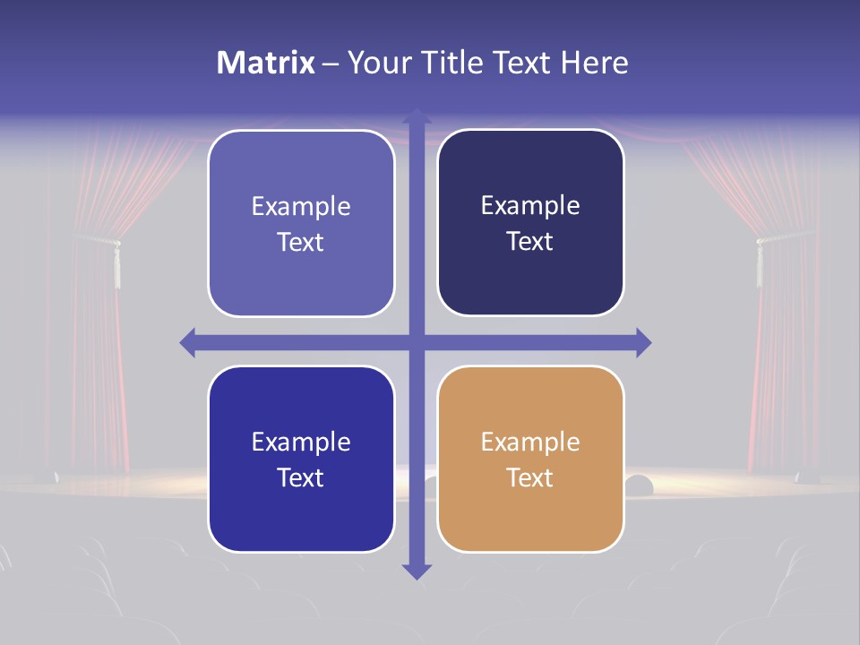Spotlight Opera Auditorium PowerPoint Template
