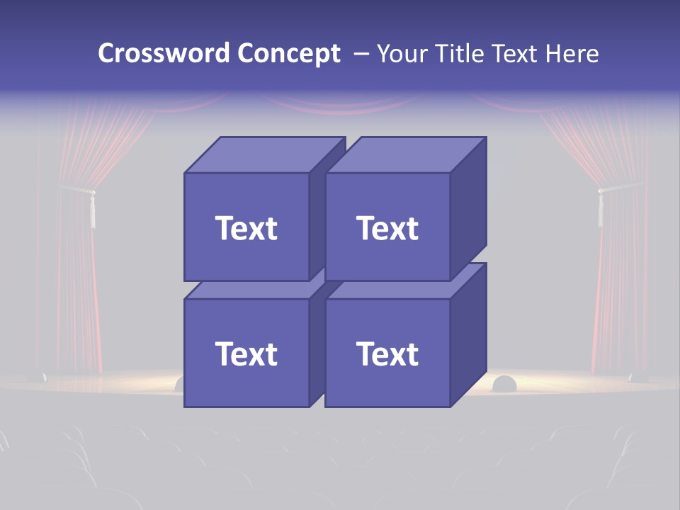 Spotlight Opera Auditorium PowerPoint Template