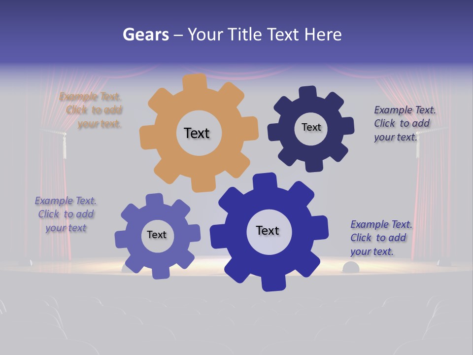 Spotlight Opera Auditorium PowerPoint Template