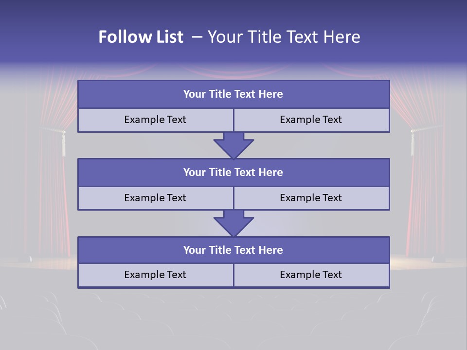 Spotlight Opera Auditorium PowerPoint Template