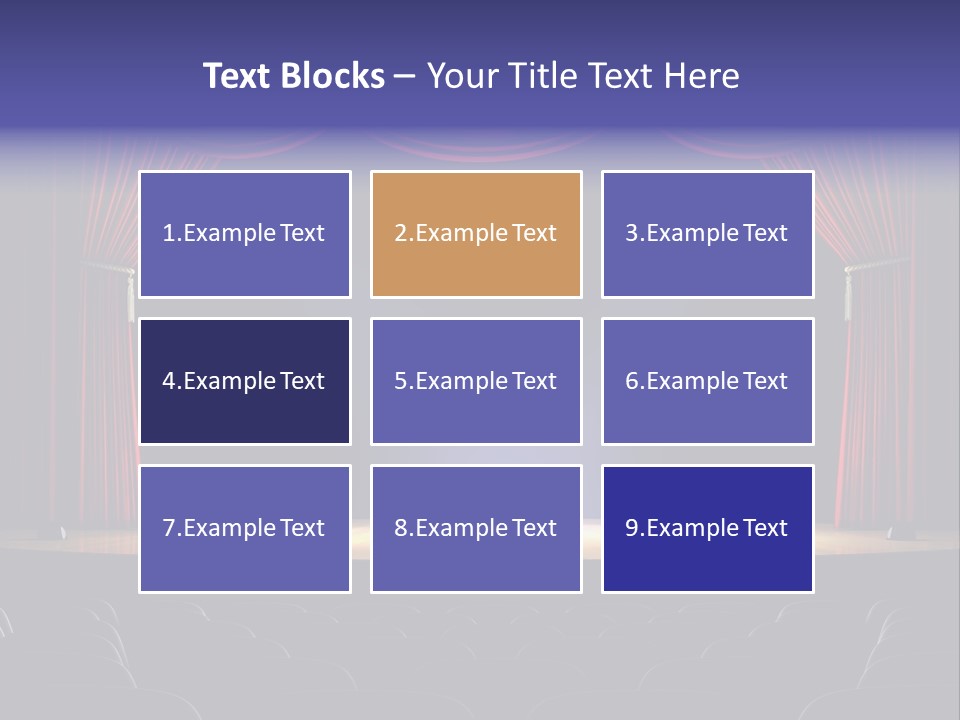 Spotlight Opera Auditorium PowerPoint Template