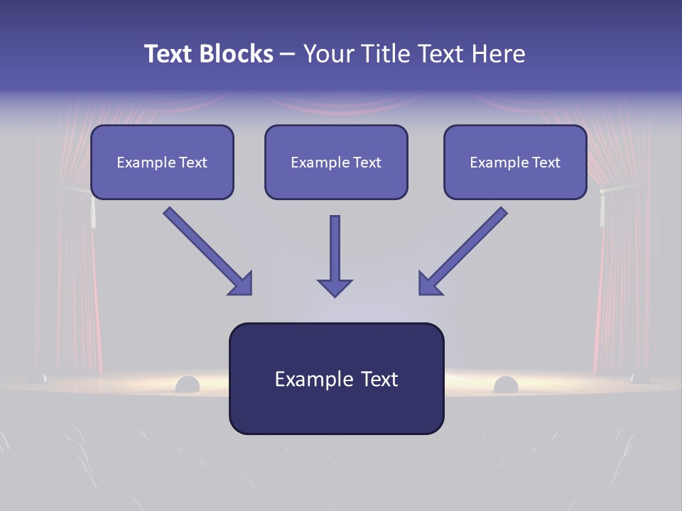 Spotlight Opera Auditorium PowerPoint Template