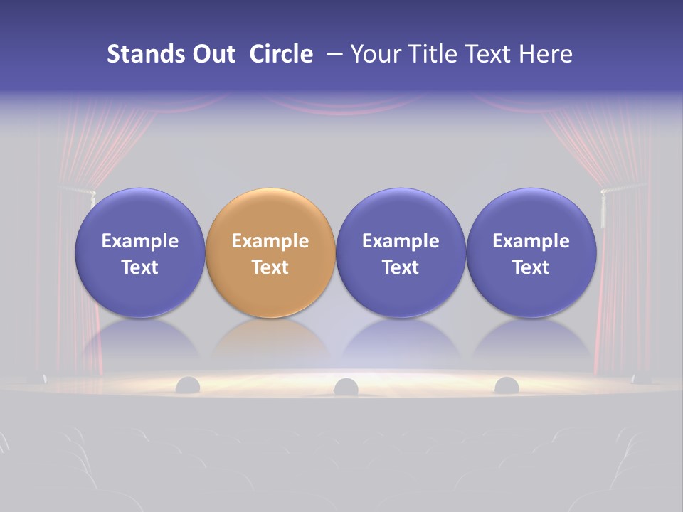 Spotlight Opera Auditorium PowerPoint Template