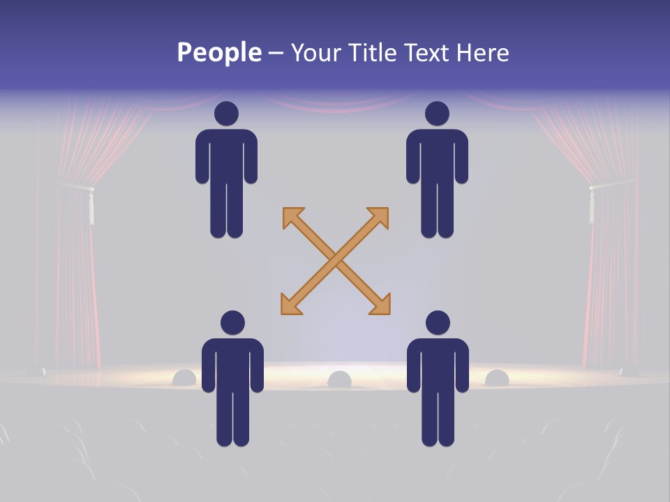 Spotlight Opera Auditorium PowerPoint Template