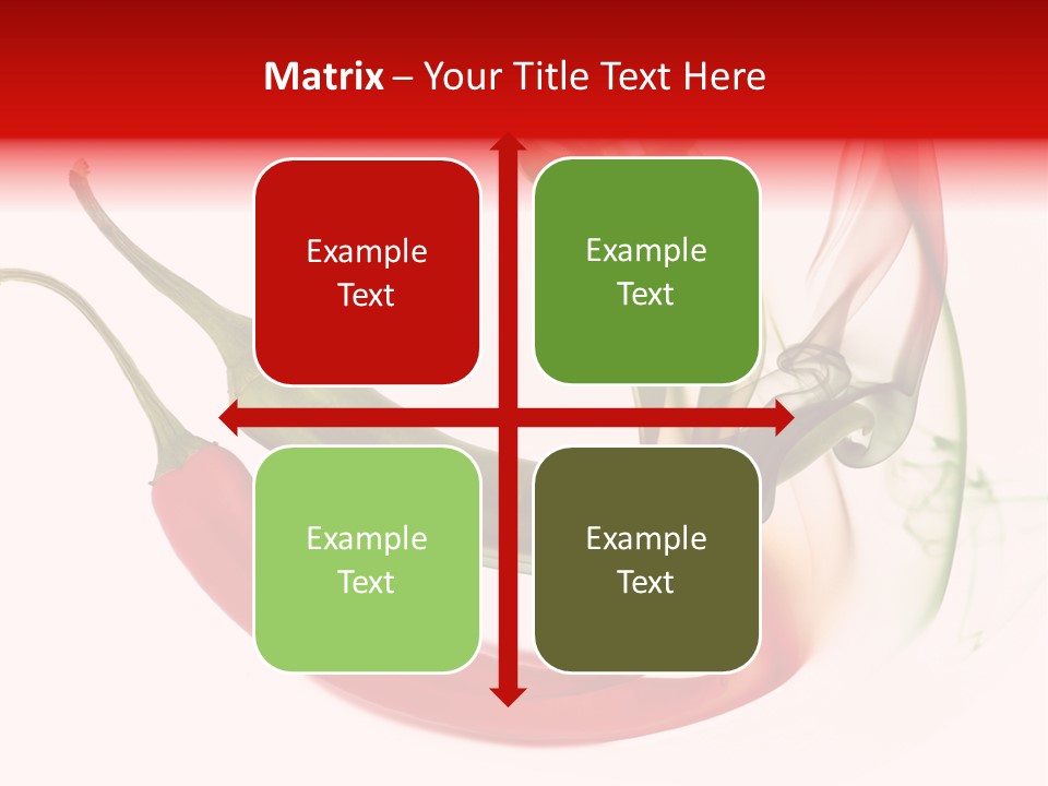 Smoke Flame Light PowerPoint Template