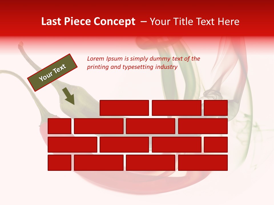 Smoke Flame Light PowerPoint Template