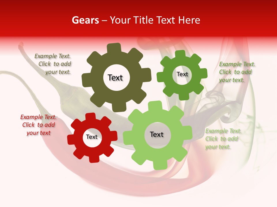 Smoke Flame Light PowerPoint Template