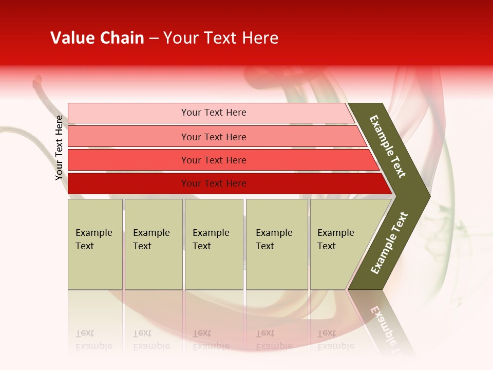 Smoke Flame Light PowerPoint Template