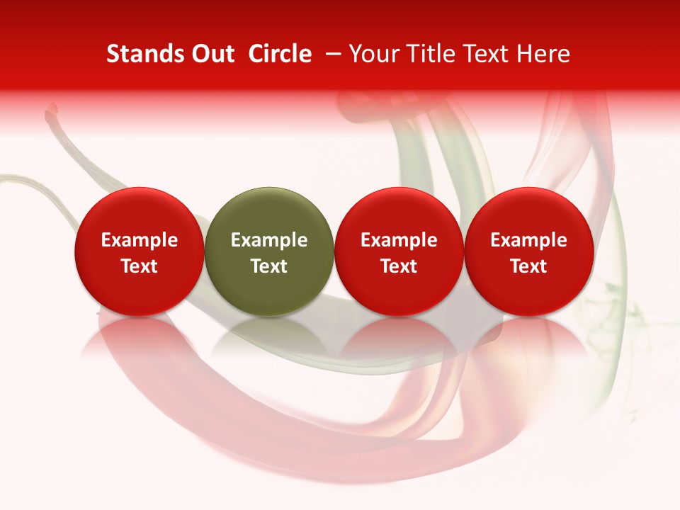 Smoke Flame Light PowerPoint Template