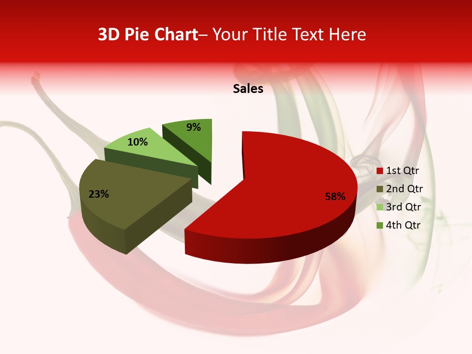 Smoke Flame Light PowerPoint Template