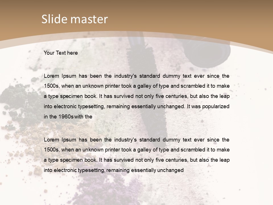 Eye Box Glimmer PowerPoint Template