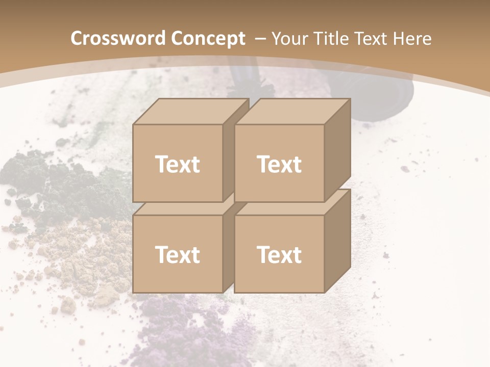 Eye Box Glimmer PowerPoint Template