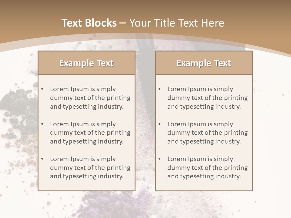 Eye Box Glimmer PowerPoint Template