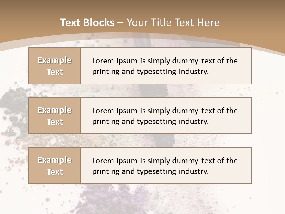 Eye Box Glimmer PowerPoint Template