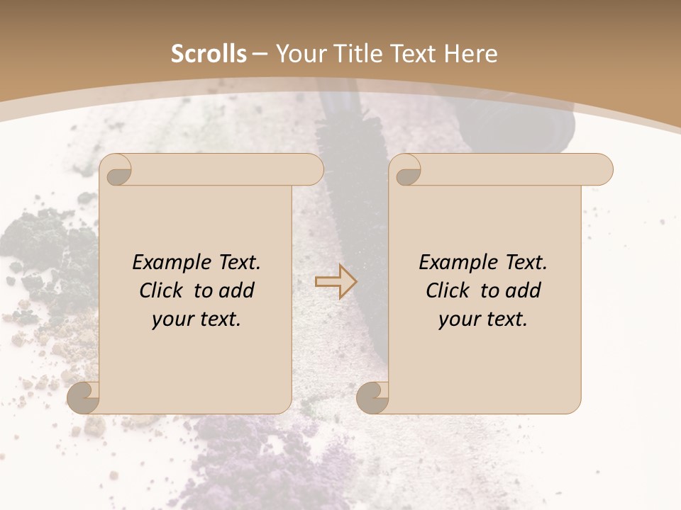 Eye Box Glimmer PowerPoint Template