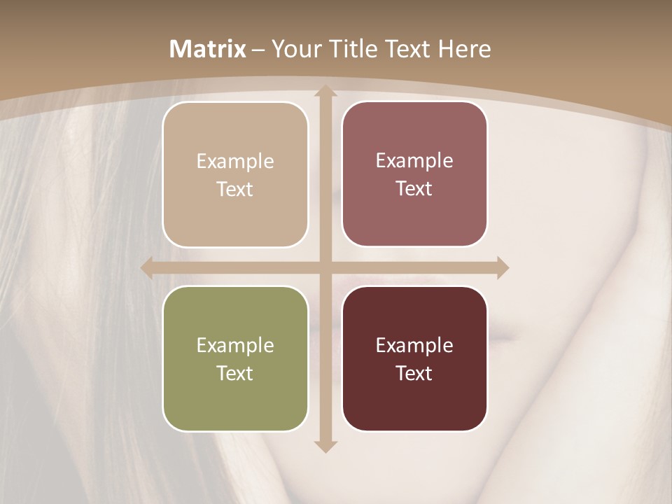 Lips Charm Serious PowerPoint Template