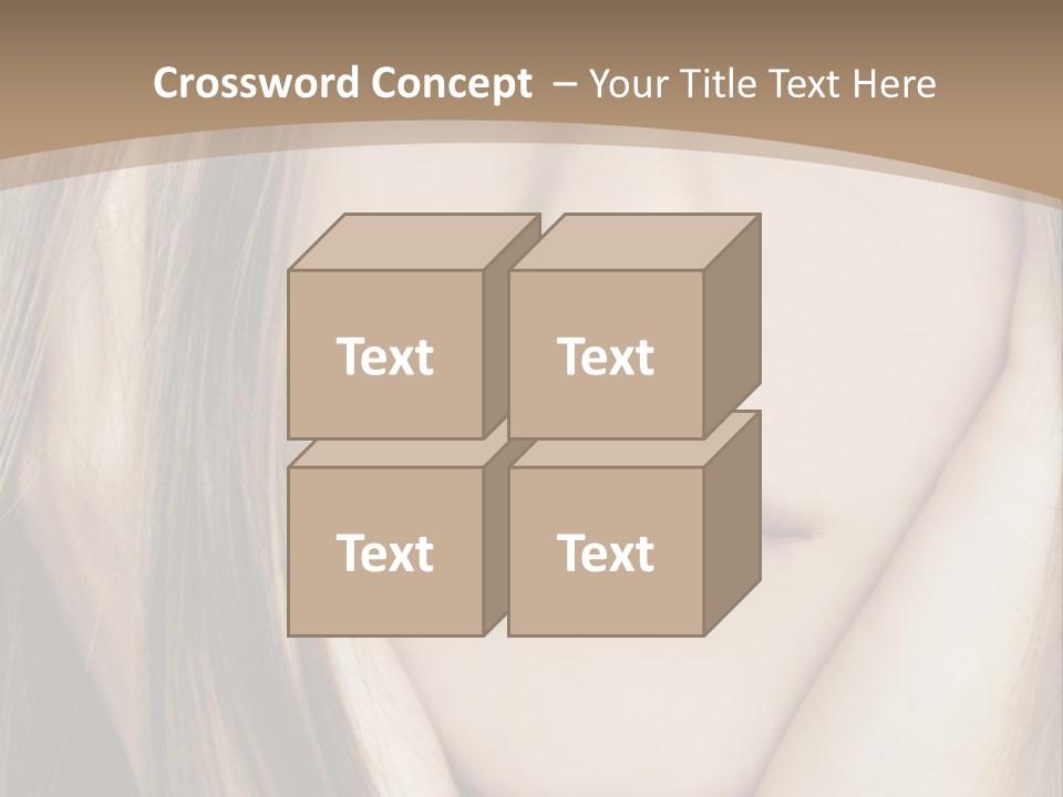 Lips Charm Serious PowerPoint Template