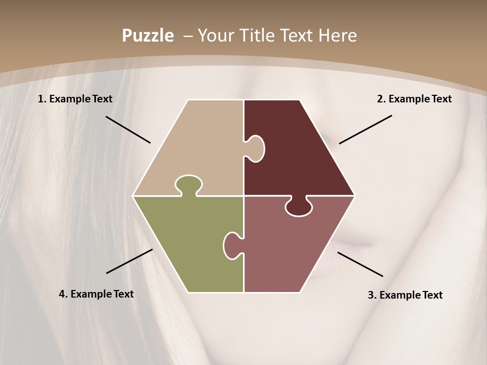 Lips Charm Serious PowerPoint Template