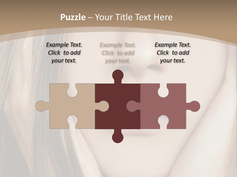 Lips Charm Serious PowerPoint Template