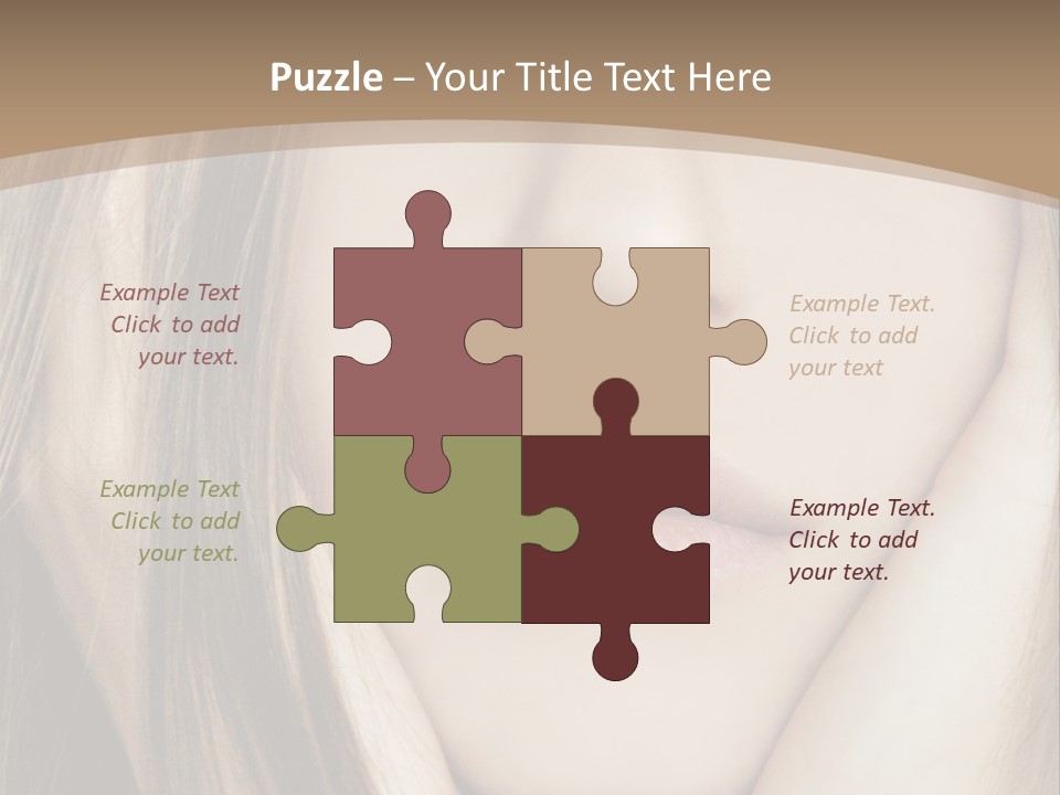 Lips Charm Serious PowerPoint Template