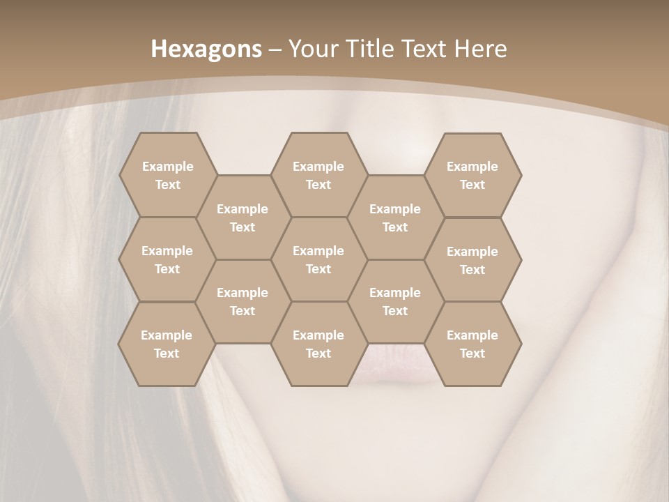 Lips Charm Serious PowerPoint Template