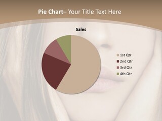 Lips Charm Serious PowerPoint Template