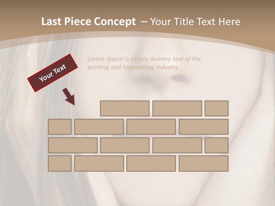 Lips Charm Serious PowerPoint Template