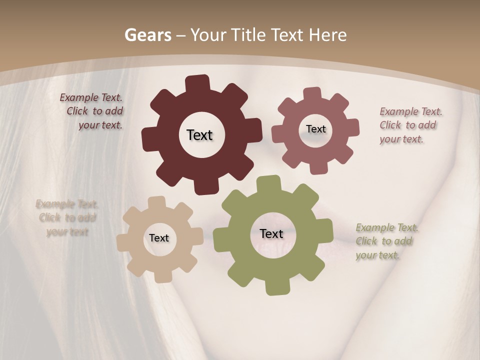 Lips Charm Serious PowerPoint Template