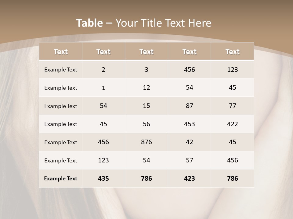 Lips Charm Serious PowerPoint Template