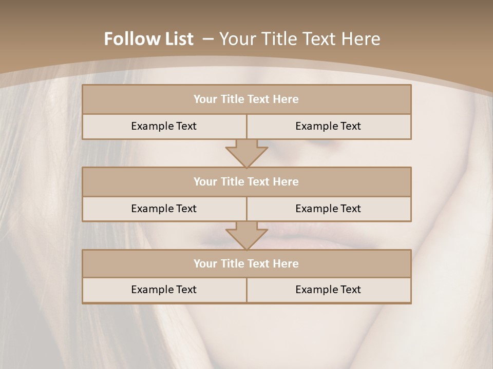 Lips Charm Serious PowerPoint Template