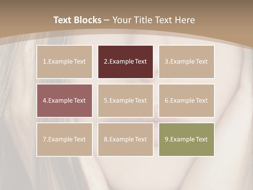 Lips Charm Serious PowerPoint Template