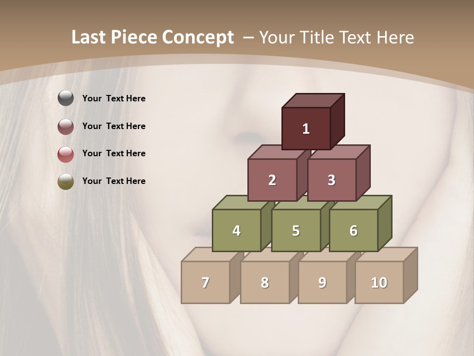 Lips Charm Serious PowerPoint Template