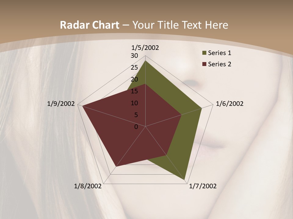 Lips Charm Serious PowerPoint Template