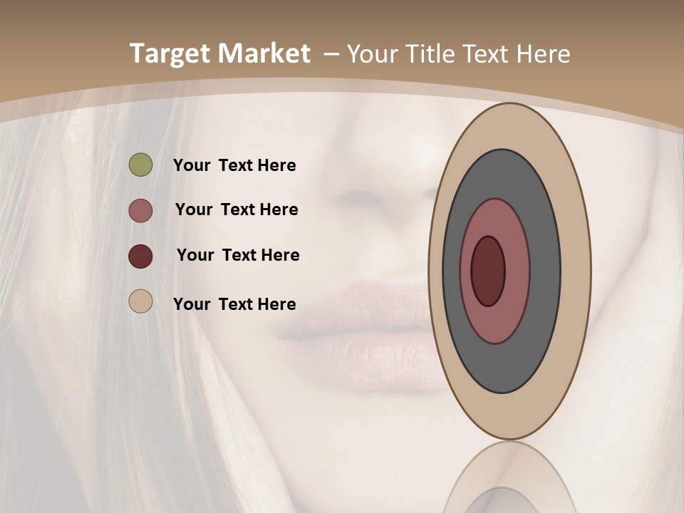 Lips Charm Serious PowerPoint Template