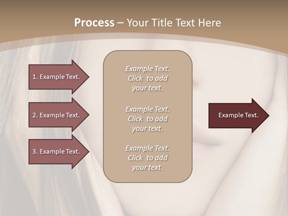Lips Charm Serious PowerPoint Template