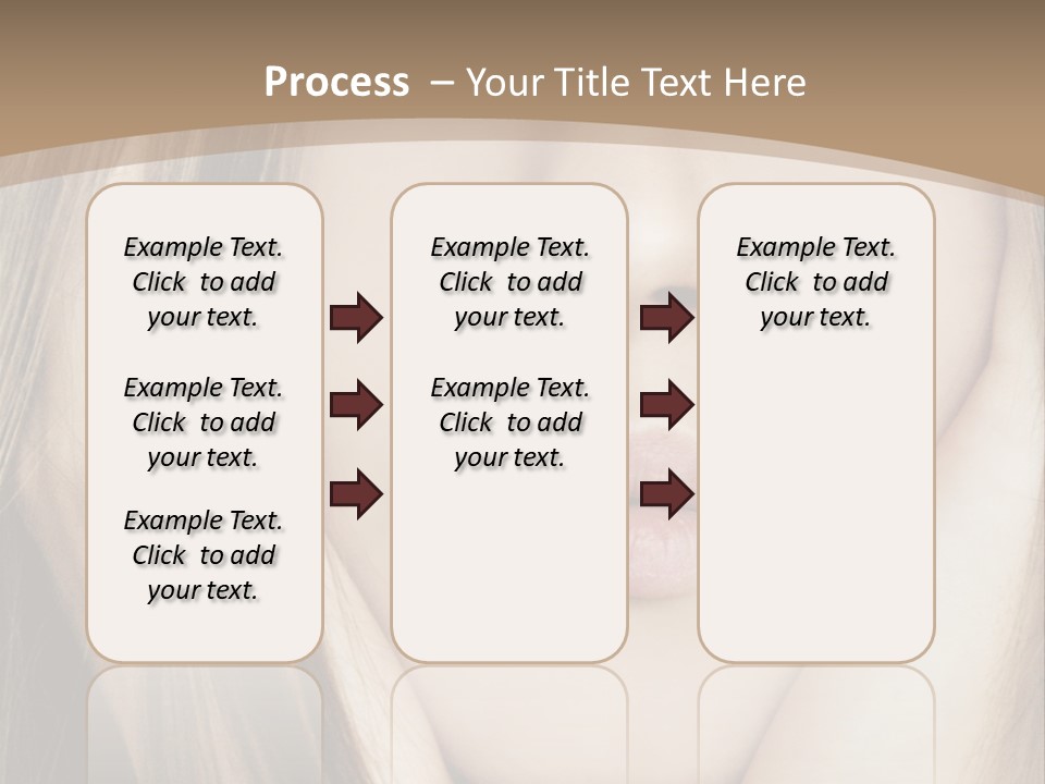 Lips Charm Serious PowerPoint Template
