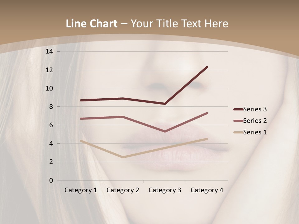 Lips Charm Serious PowerPoint Template