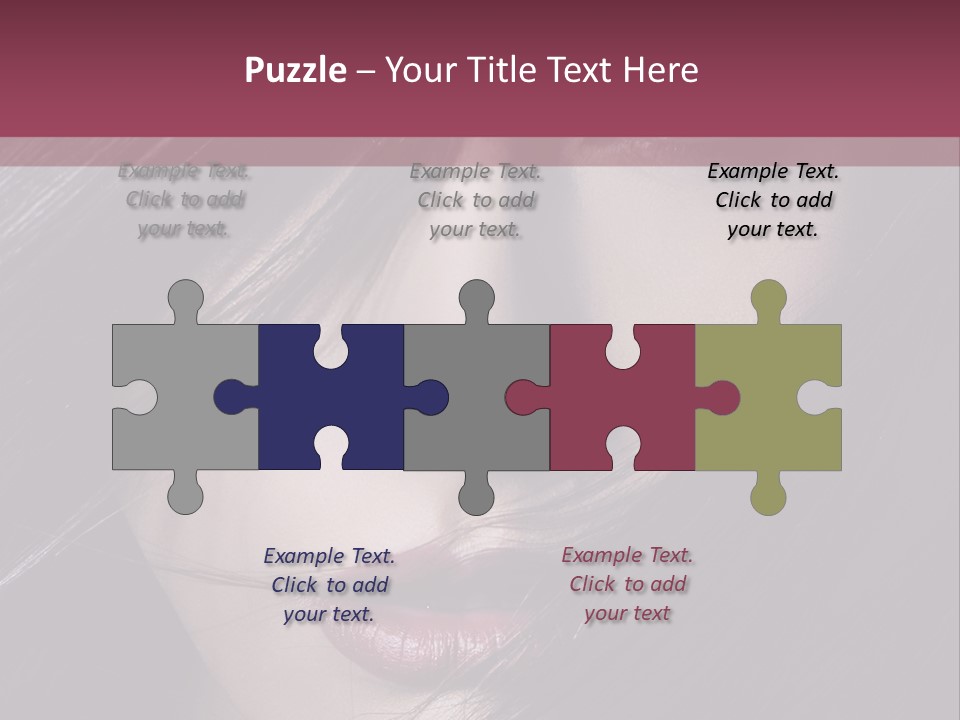 Healthy Natural Feminine PowerPoint Template