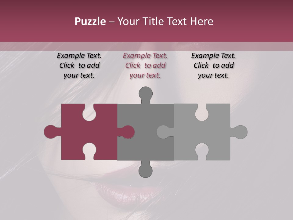 Healthy Natural Feminine PowerPoint Template