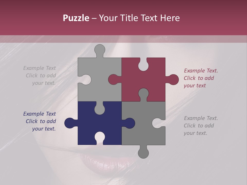 Healthy Natural Feminine PowerPoint Template